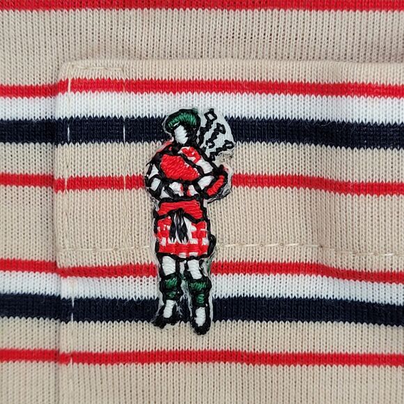 Vintage 90s MacGregor MOD Polo Shirt XS 16x26 Striped - Picture 6 of 13
